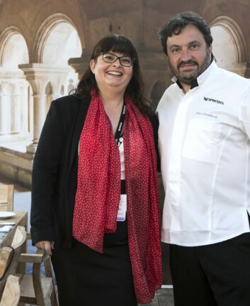 Anne avec Yves Camdeborde ©NguyenNgocEmmanuel