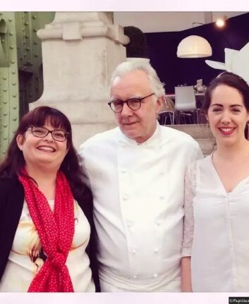 Avec Alain Ducasse à Paris