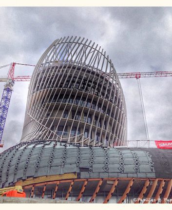 Chantier de la Cité des civilisations du vin