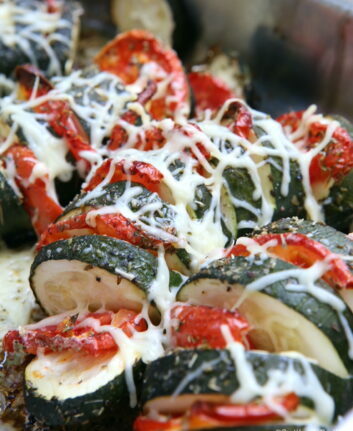 Courgettes hassekback