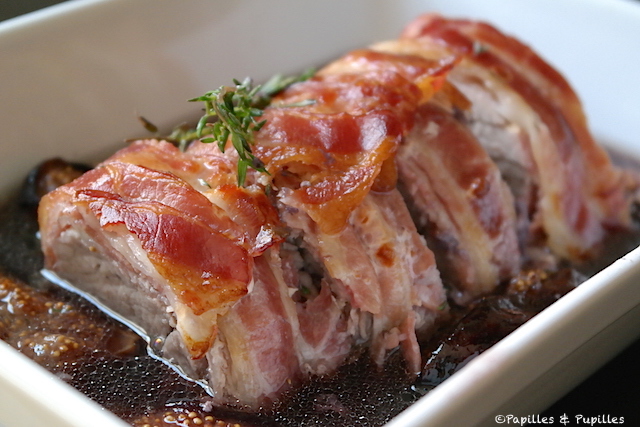 Filet mignon tranché