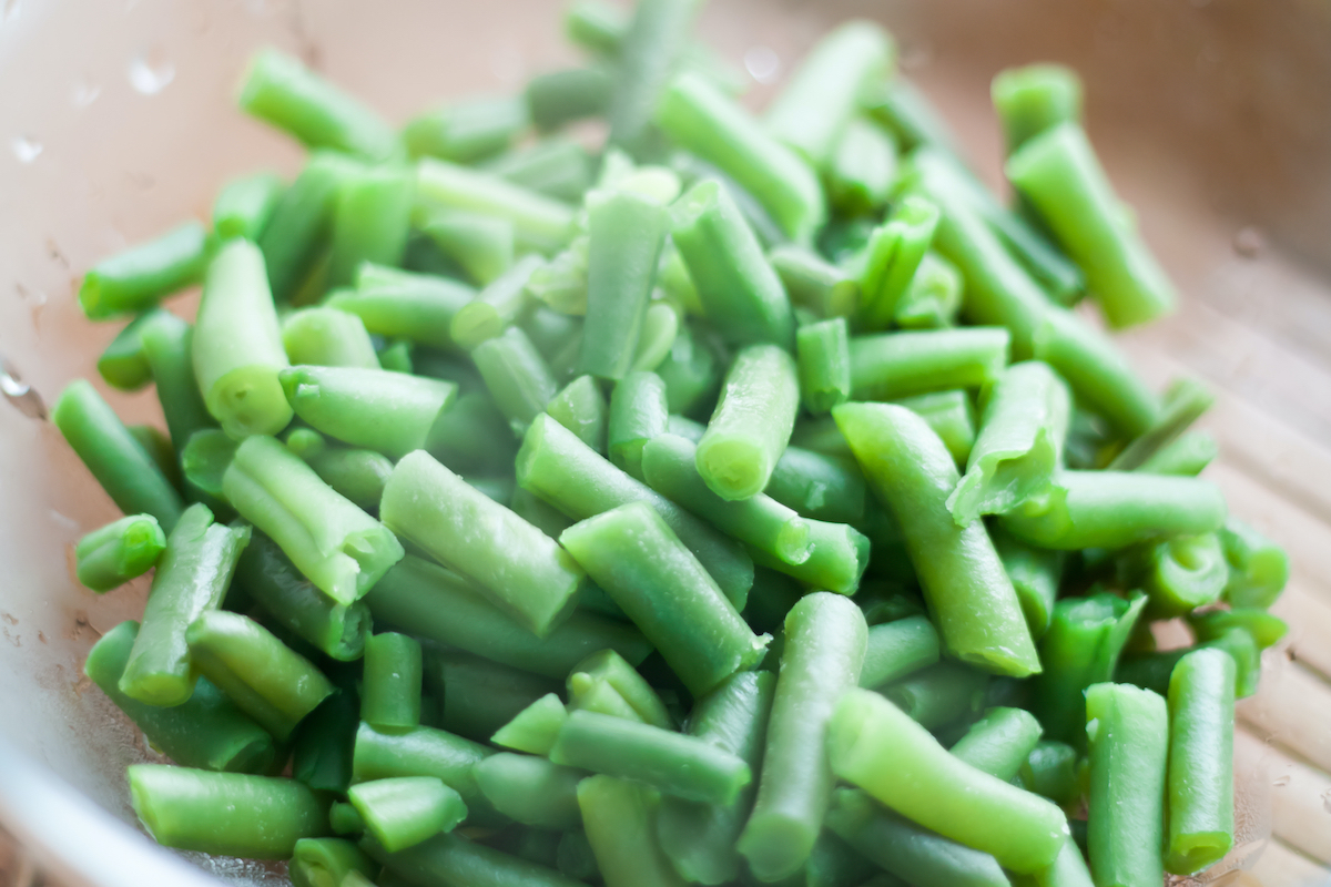 Haricots verts coupés ©yuliaisupova Shutterstock