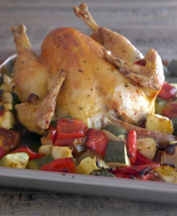 Poulet aux légumes d'été
