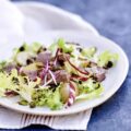 Salade acidulée de langue de veau