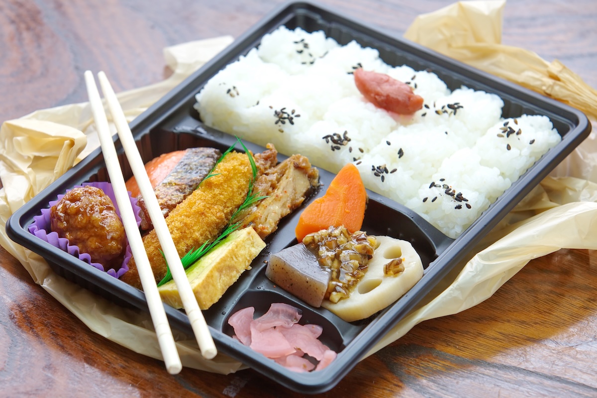Japanese ready-made lunchbox, Bento
