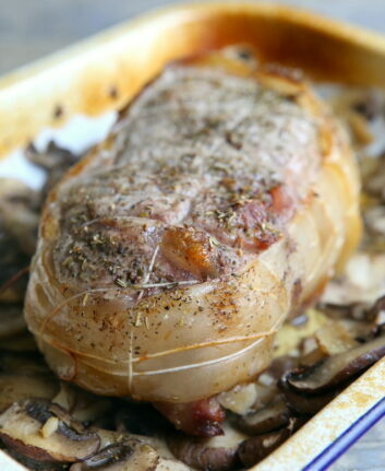 Rôti de veau au four