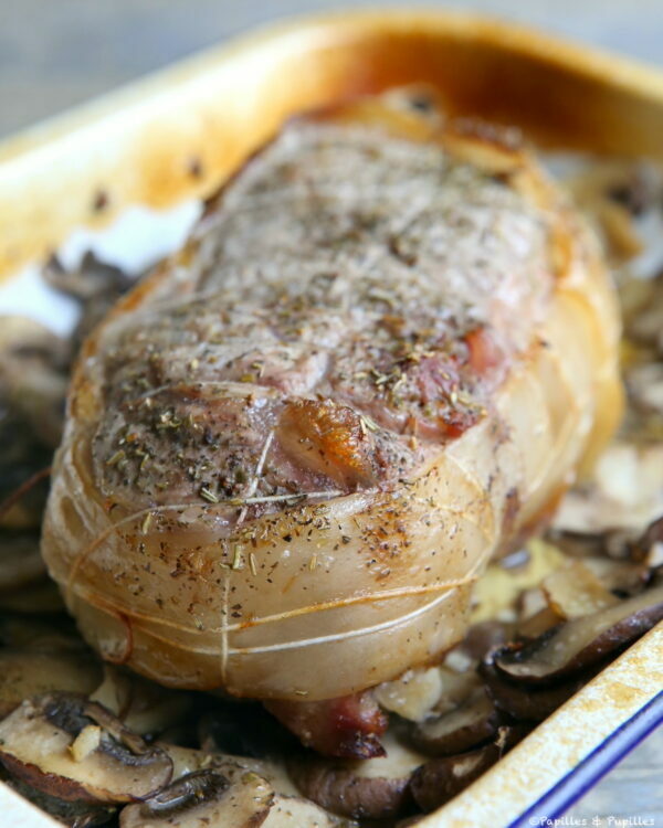 Rôti de veau au four