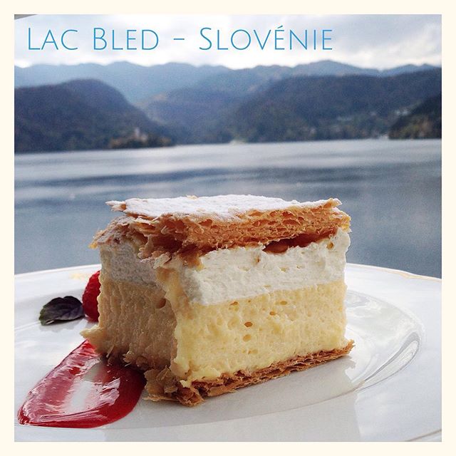 Cream cake - Bled, Slovénie