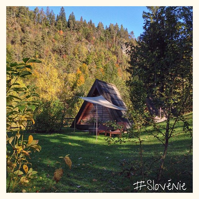 Glamping (Glamorous + camping) en Slovénie