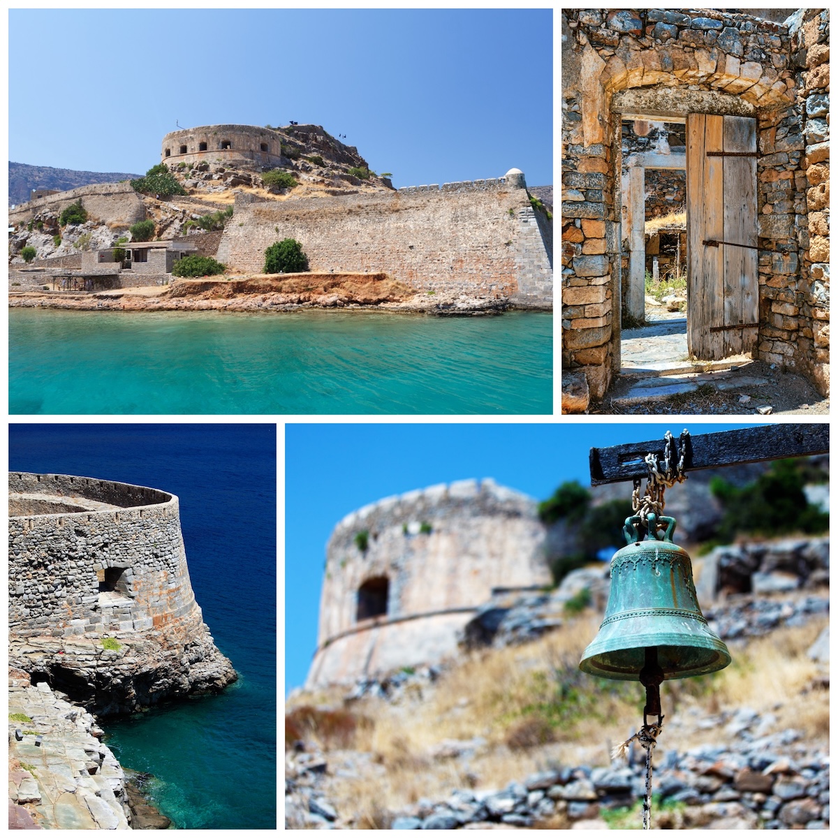 Arrivée en bateau sur Spinalonga