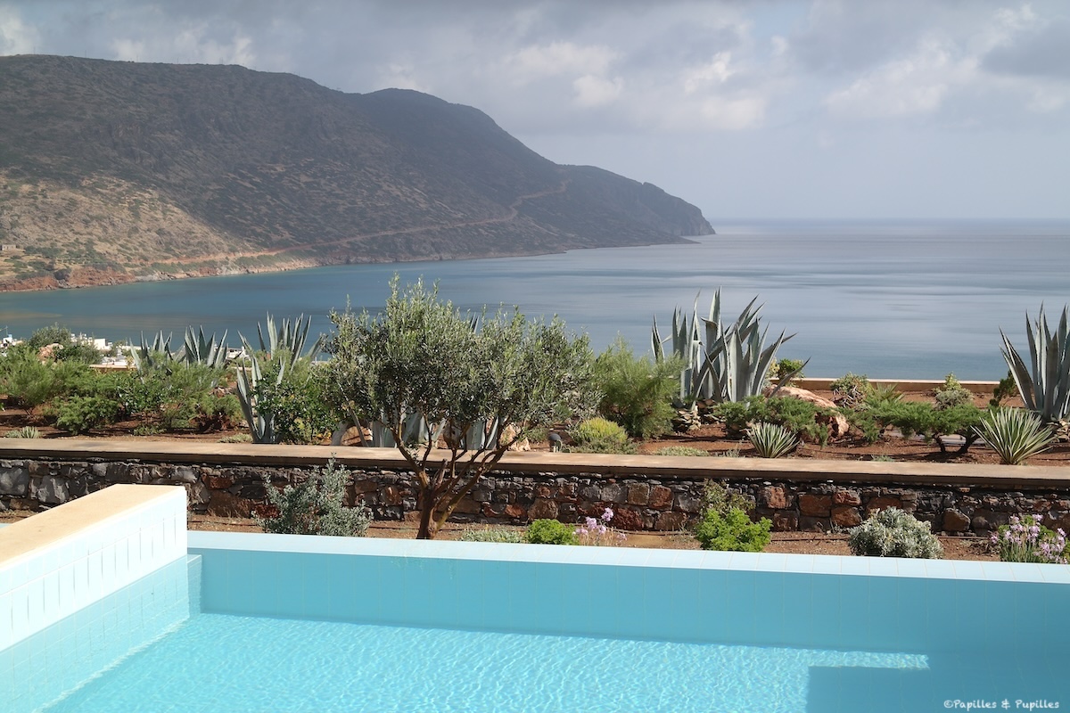 Crète : vue de ma chambre