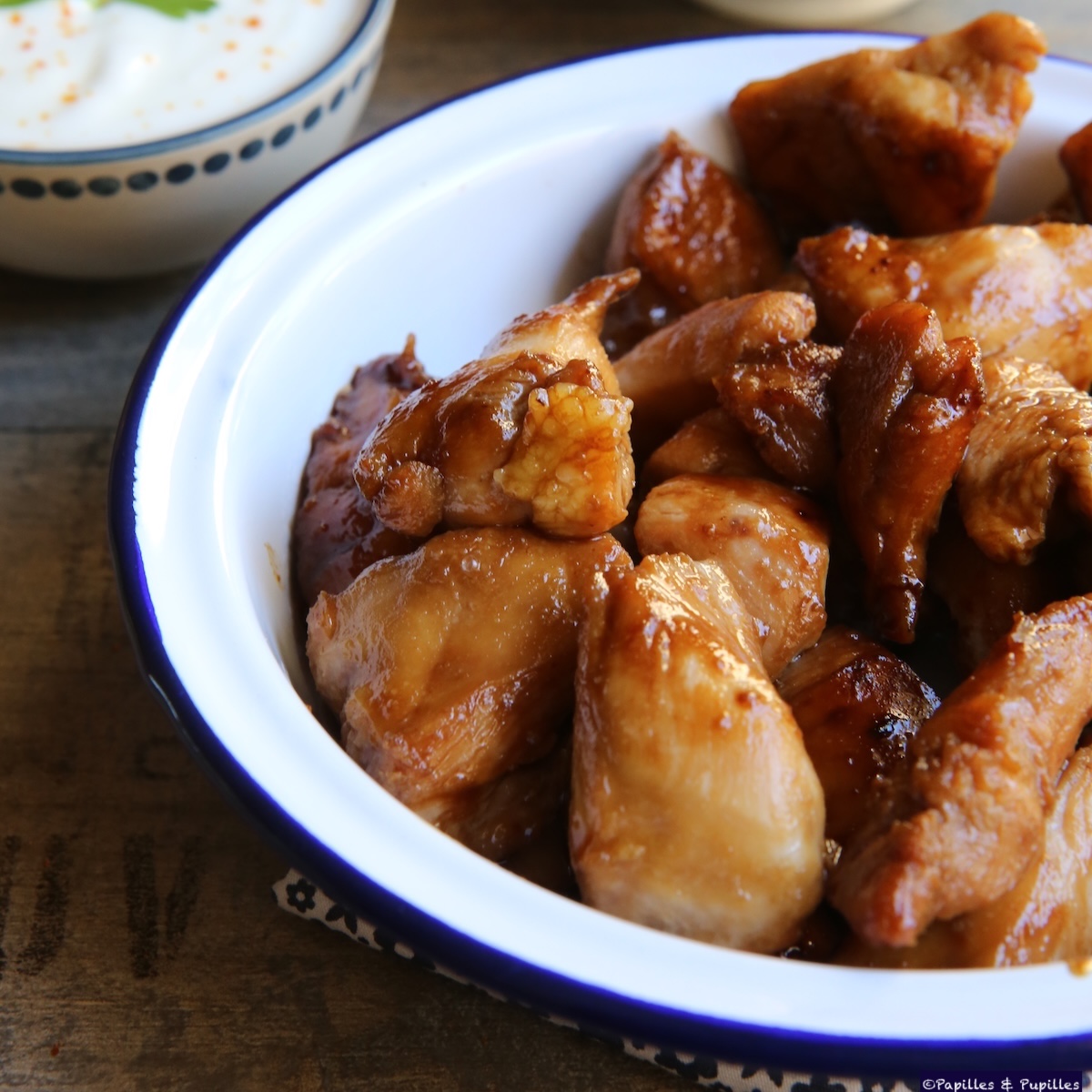 Poulet au miel et à la sauce soja