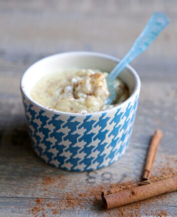 Riz au lait à la cannelle