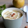 Soupe pommes céleri noisette