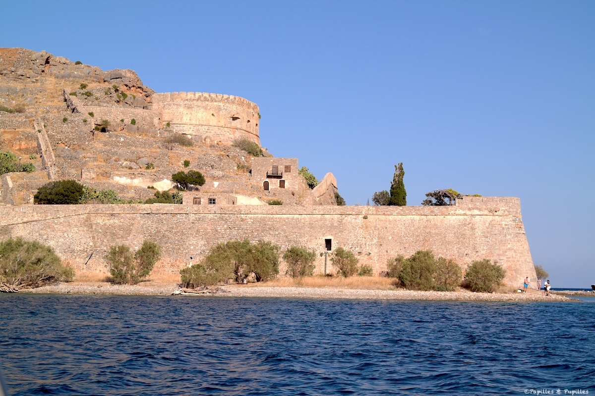 Arrivée en bateau sur Spinalonga