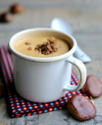 Velouté de Butternut et châtaignes