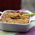 Crumble aux pommes et à la cannelle