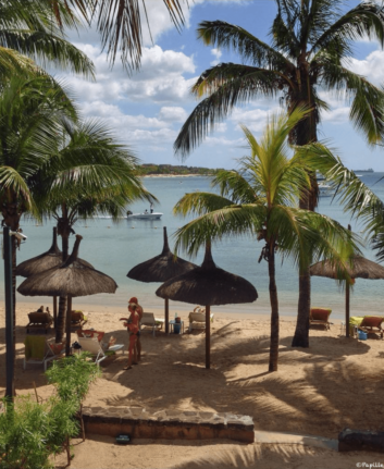 Hôtel Ravenala - La plage