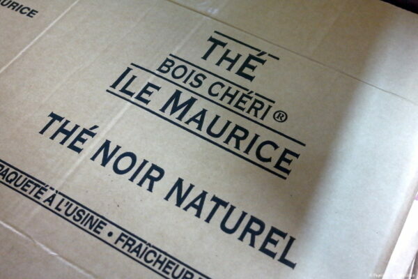 Cartons de thé - Bois Chéri