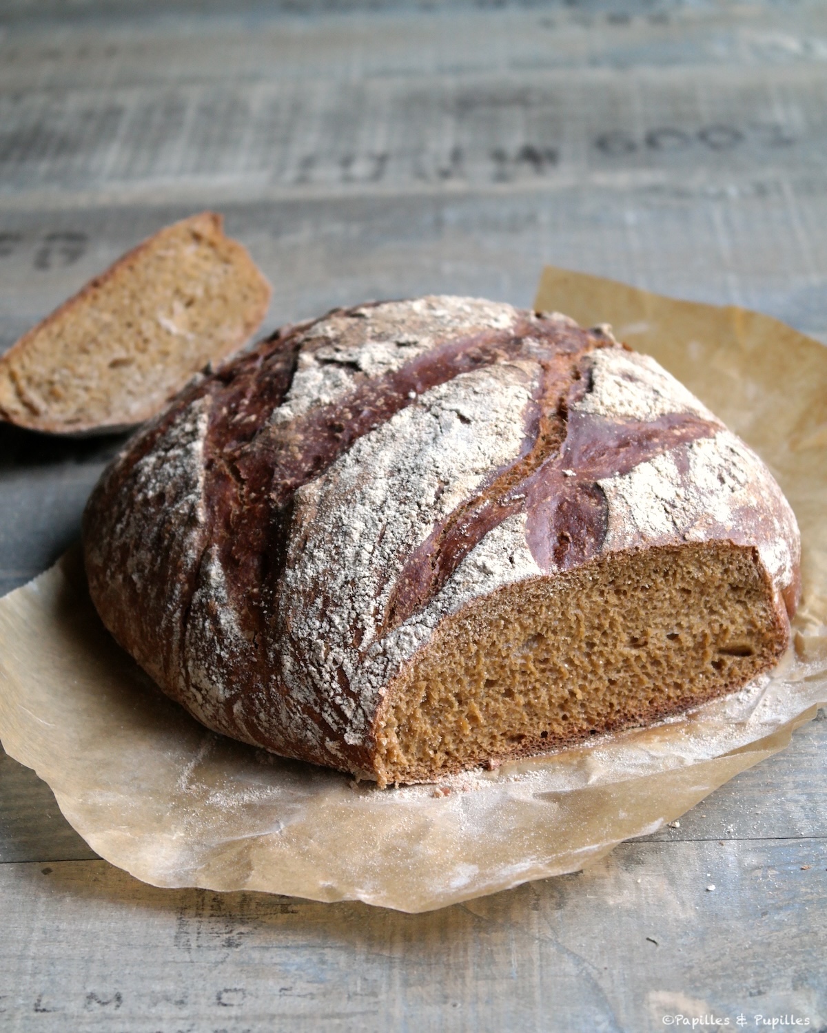 Pain de seigle en cocotte