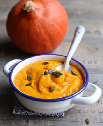 Purée de potimarron aux épices douces