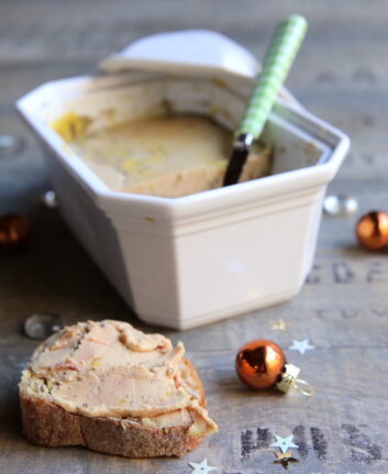 Terrine de foie gras mi-cuit