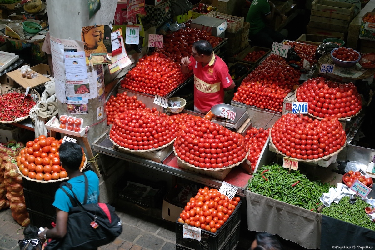 Tomates, marché Port Louis