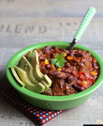 Chili con carne de joues de boeuf