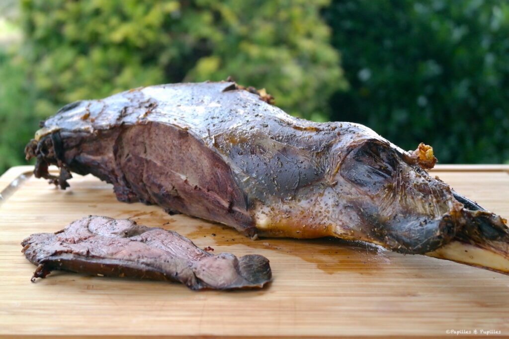 Cuissot de chevreuil au four, cuisson à basse température