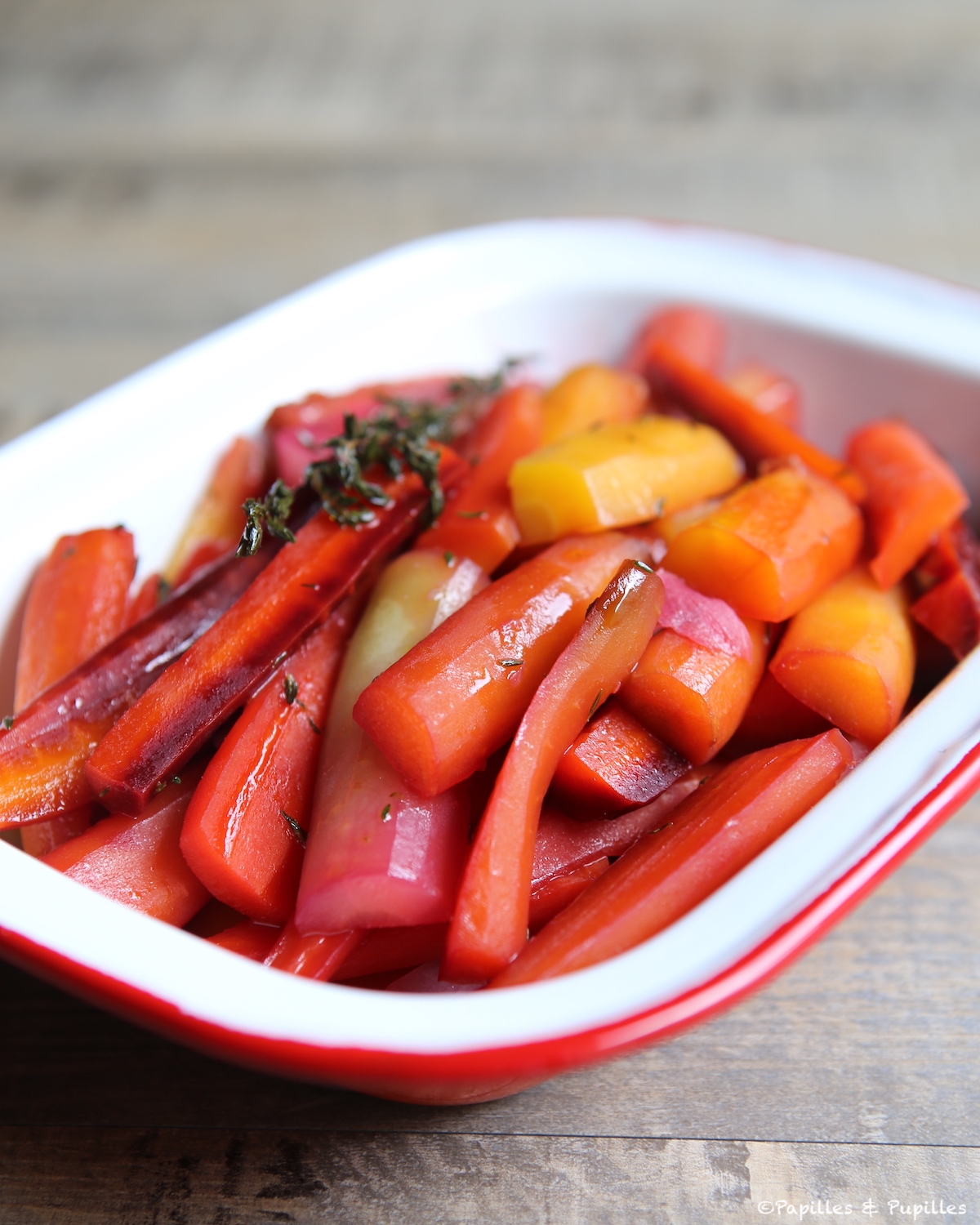 Carottes glacées façon Jamie Oliver