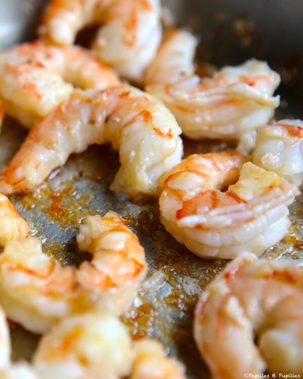 Crevettes cuites
