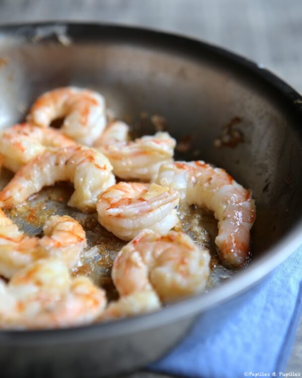 Crevettes cuites