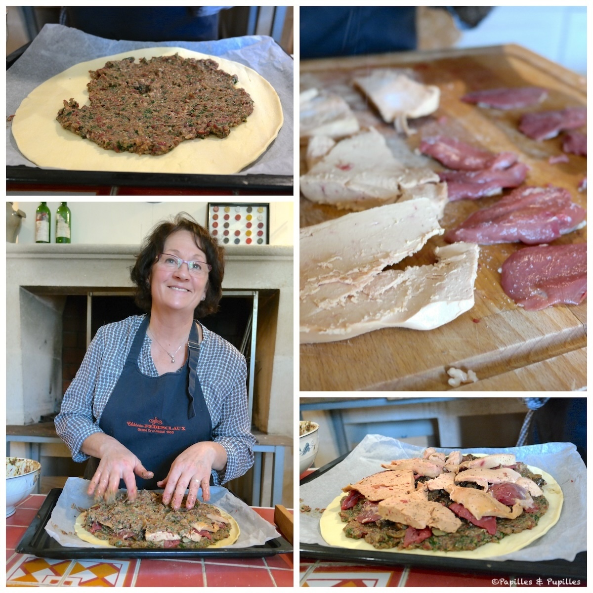 Préparation de la tourte