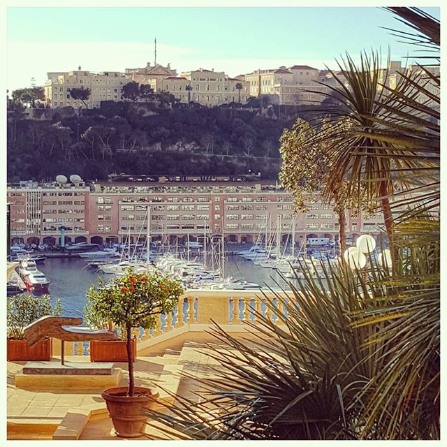 Lever de soleil sur Monaco