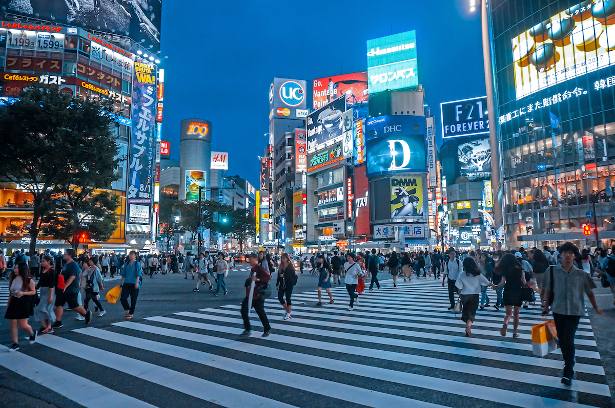 Carrefour de Shibuya ©Rei Imagine shutterstock