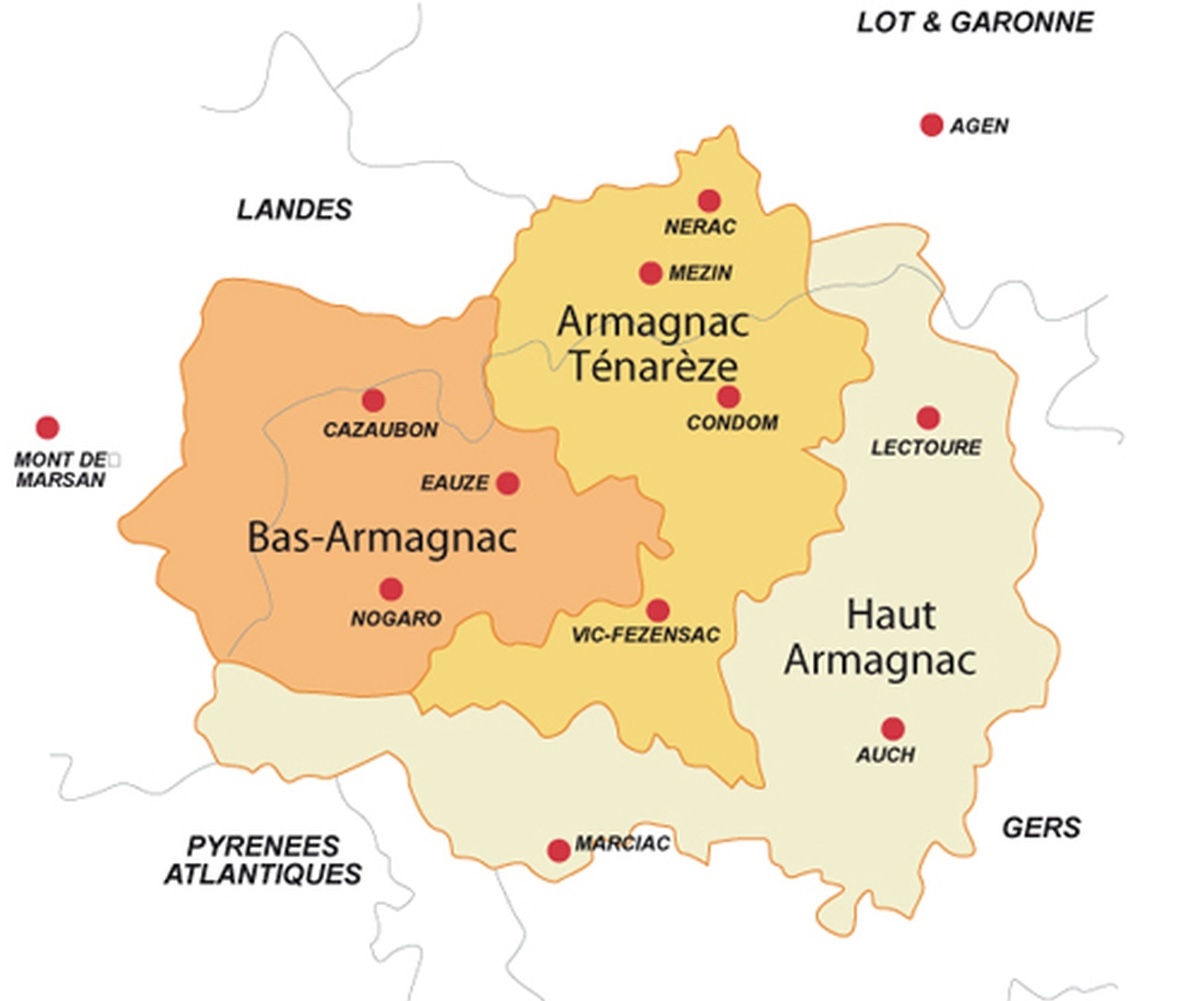 Carte Armagnac