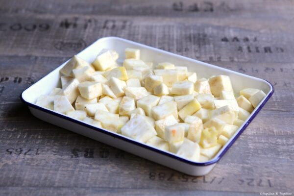 Céleri rave avant cuisson