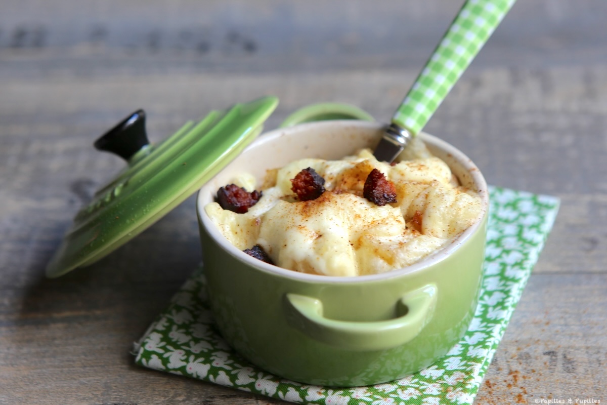 Chaussiflette au chorizo et céleri rave