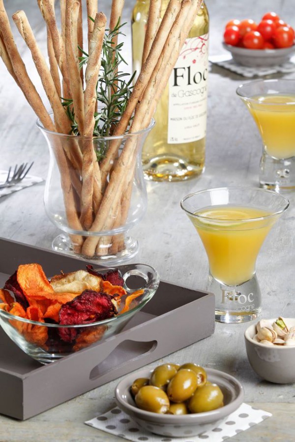 Cocktail à base de Floc de Gascogne Blanc - Le Sunflower