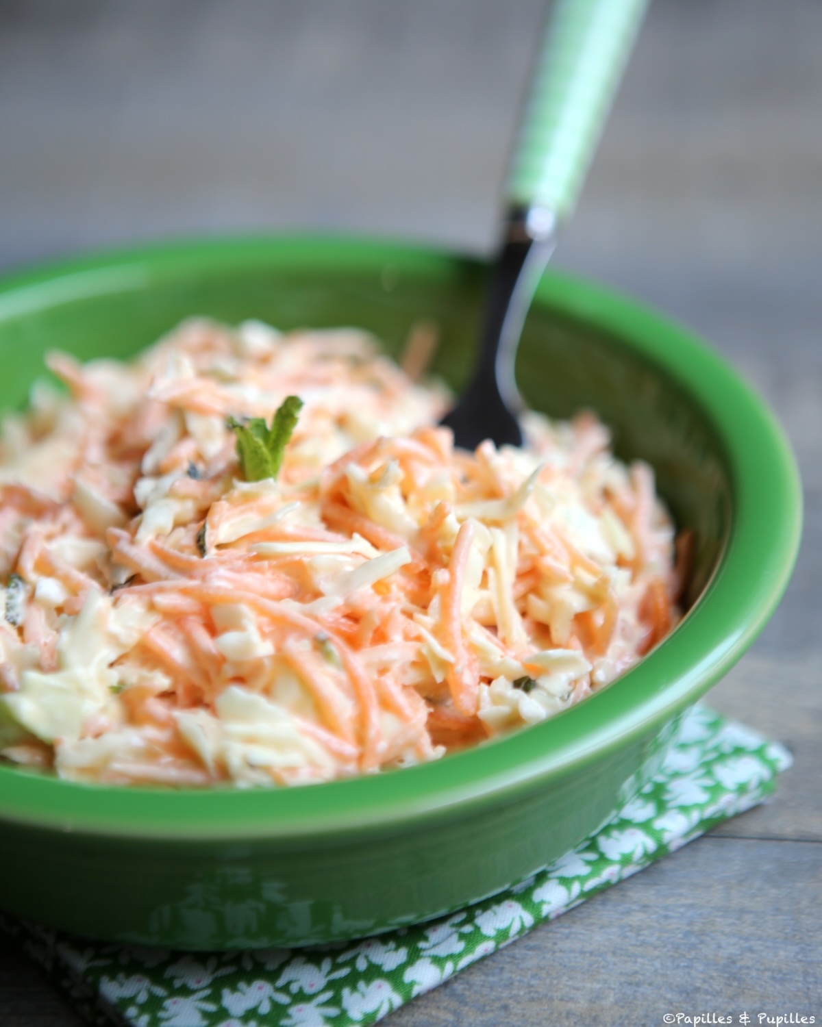 Coleslaw à la menthe