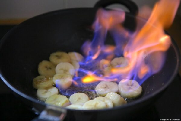 Bananes flambées