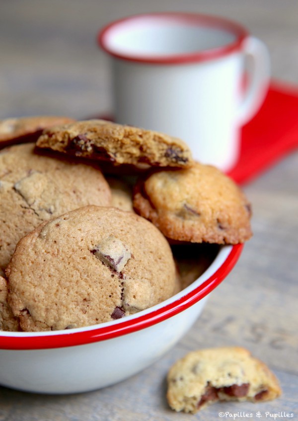 Cookies aux pépites de chocolat et noix de pécan 