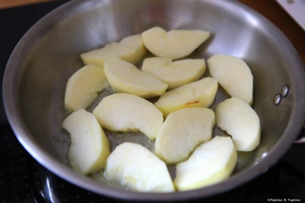 Cuisson des pommes