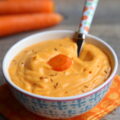 Purée de carottes et pommes de terre au fromage frais