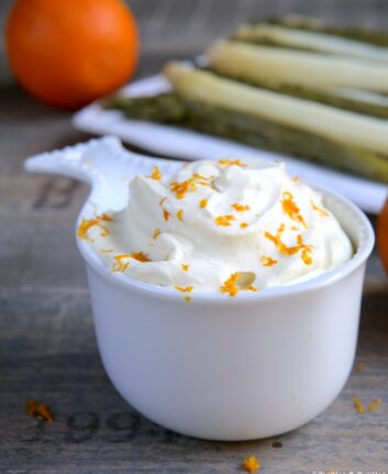 Sauce crémeuse à la moutarde et à l'orange