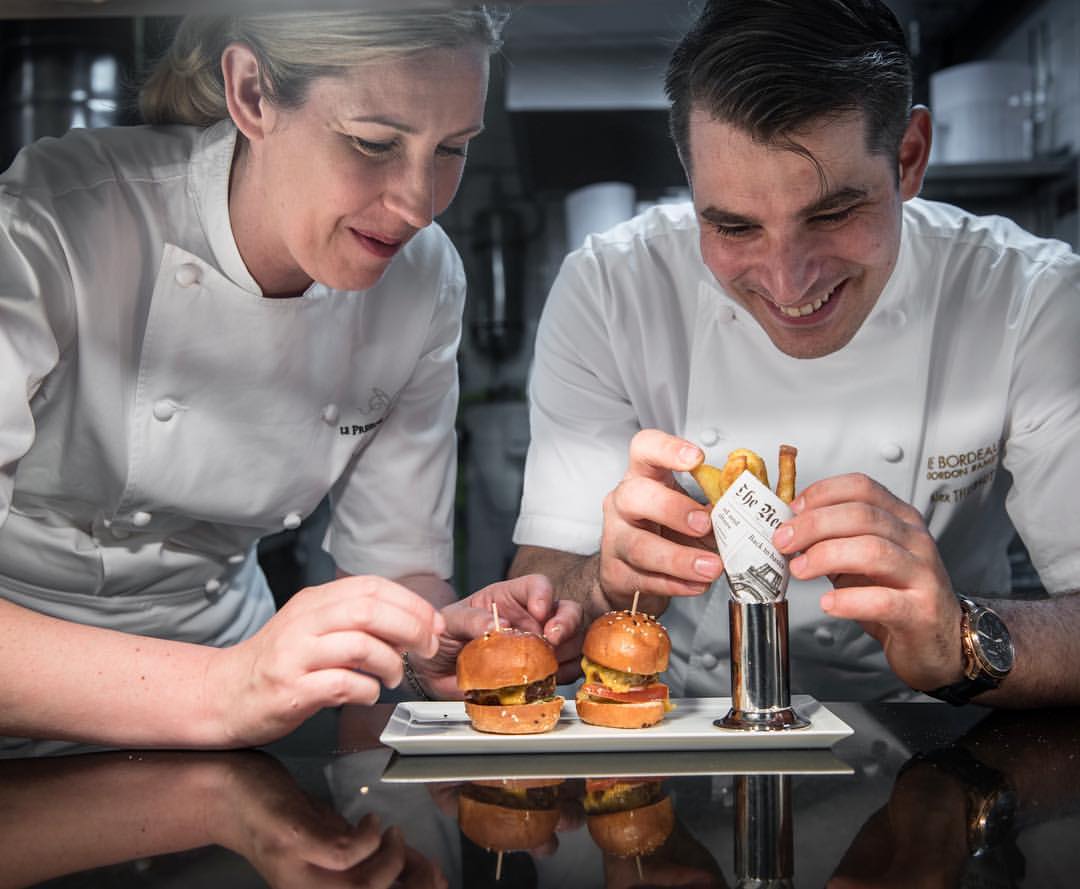Clare Smyth et Alex Thiebault ©Grand Hôtel