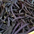 Haricots verts noirs