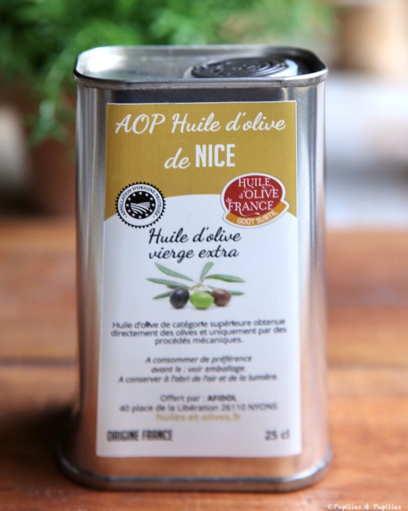 Huile d'olive de Nice AOP