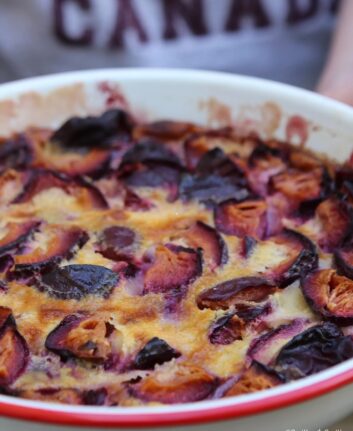 Clafoutis aux quetsches
