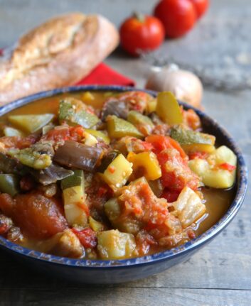 Ratatouille un peu loose